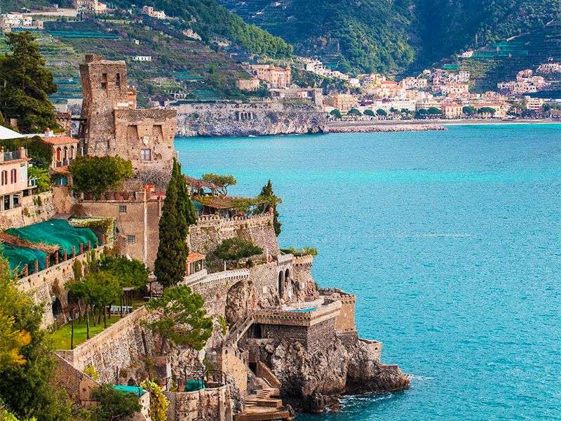 Coasts and islands in Amalfi-part